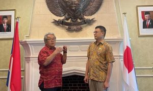 Kepala Badan Pengawas Obat dan Makanan (BPOM) Republik Indonesia, Taruna Ikrar Bersama Duta Besar Indonesia untuk Jepang, Heri Akhmadi. Foto : ist