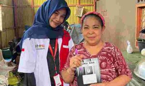 Mahasiswa STIE Indonesia Makassar, Nurul Hadiah Lestari melaksanakan program “Warung Cerdas, Pencatatan dan Harga Jual UMKM” di Desa Bara Batu, Kecamatan Labakkang, Kabupaten Pangkajene dan Kepulauan