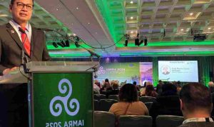 Prof. Taruna Ikrar pada pertemuan International Association of Medical Regulatory Authorities (IAMRA) di Dublin, Irlandia