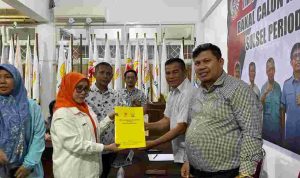Meity Rahmatia Resmi Daftar Calon Ketua KONI Sulsel