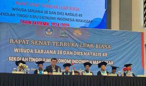Bukan Sekadar Toga: Kisah Tragedi Challenger dan Pesan Ketangguhan Warnai Wisuda STIE Indonesia Makassar