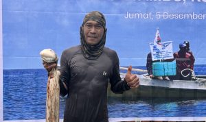 Baru Dibuka, Nelayan Bonetambu Langsung Dapat Gurita Jumbo